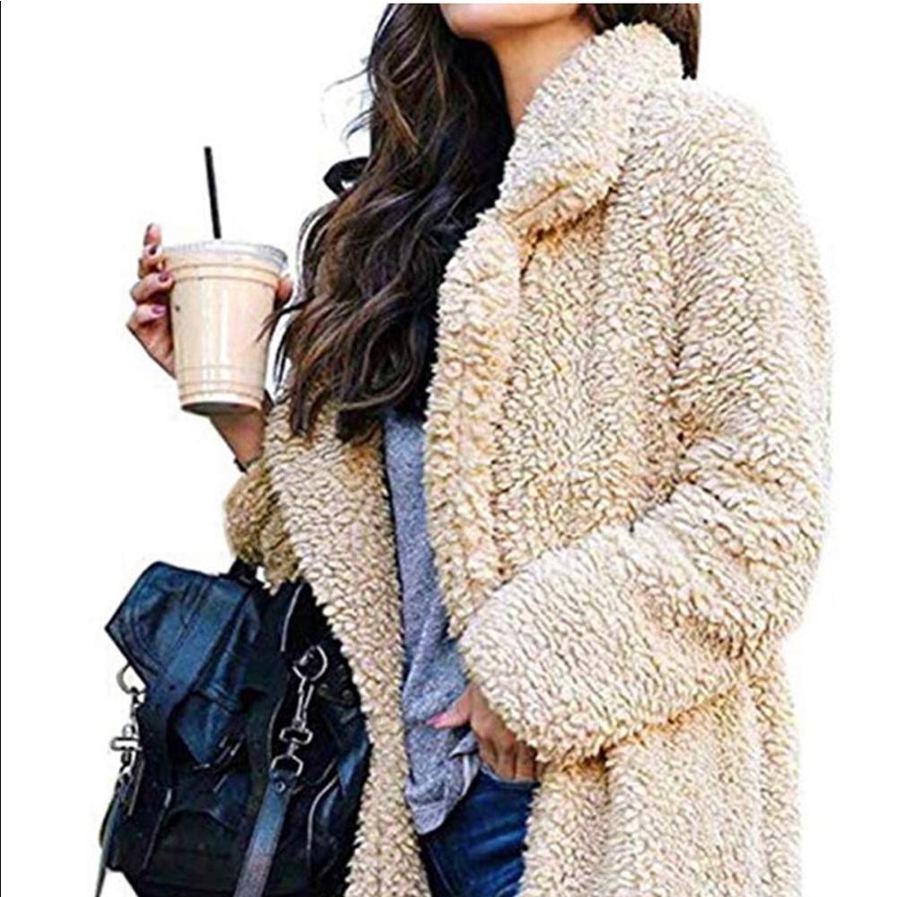 Ivory Teddy Coat